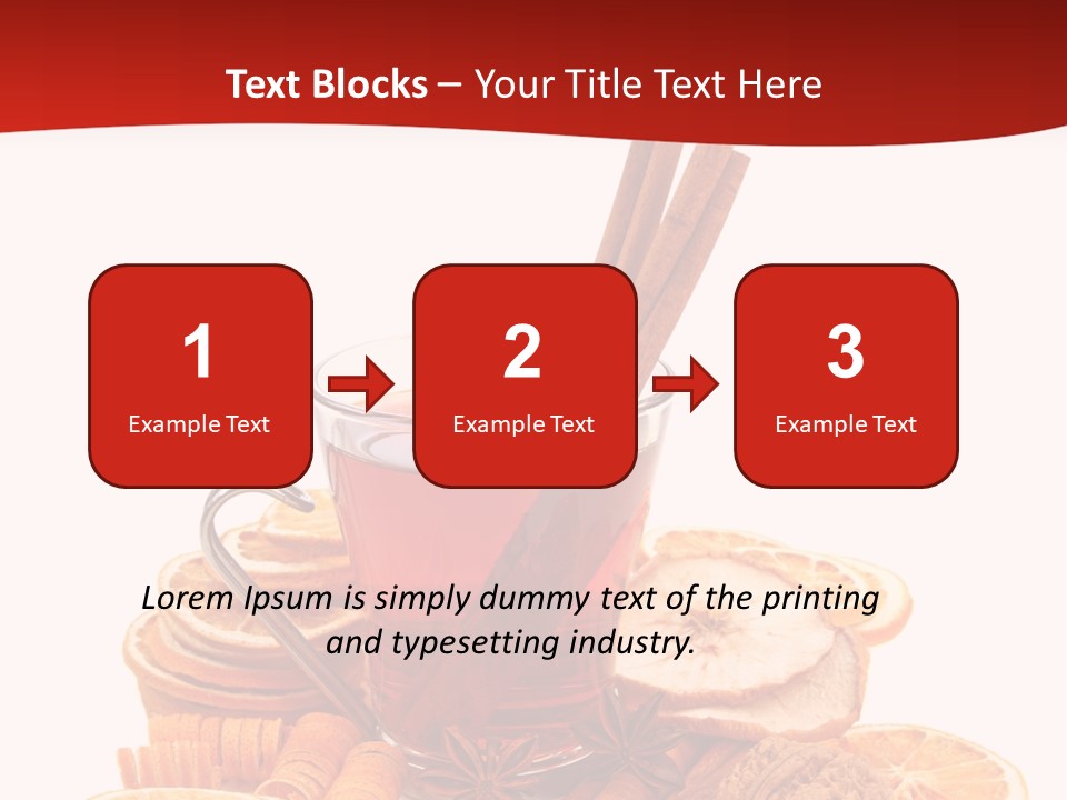 White Nut Punch PowerPoint Template