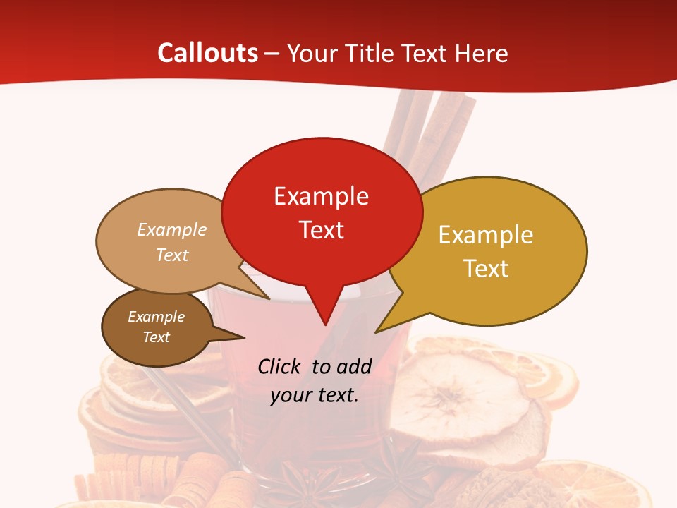 White Nut Punch PowerPoint Template