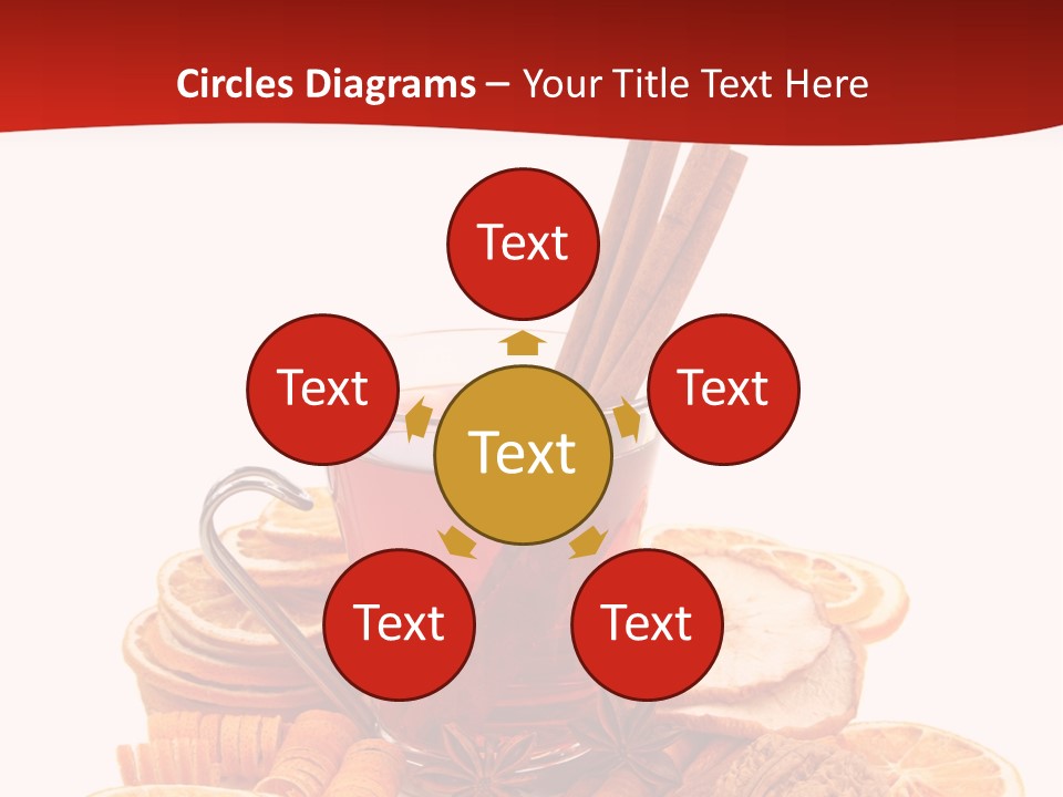 White Nut Punch PowerPoint Template