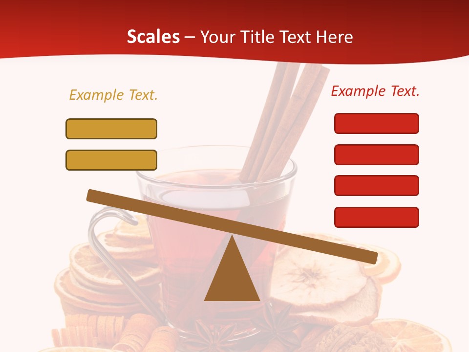 White Nut Punch PowerPoint Template