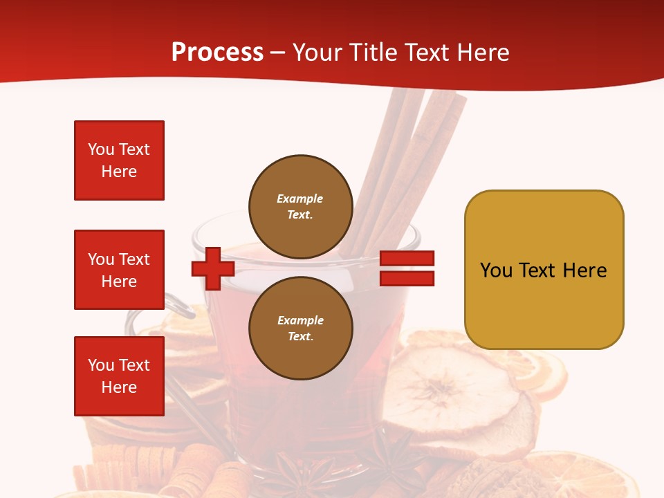 White Nut Punch PowerPoint Template
