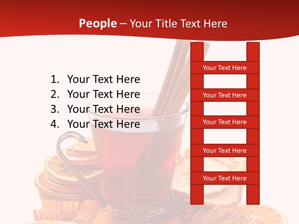 White Nut Punch PowerPoint Template