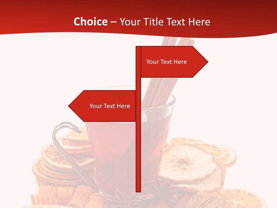 White Nut Punch PowerPoint Template