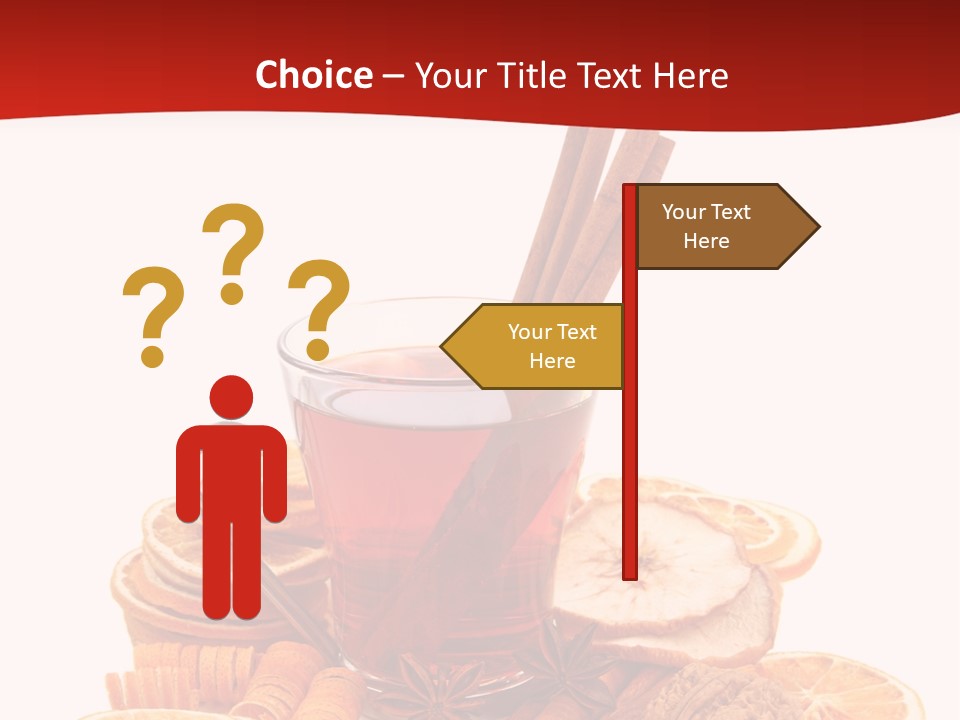 White Nut Punch PowerPoint Template