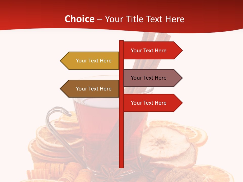 White Nut Punch PowerPoint Template