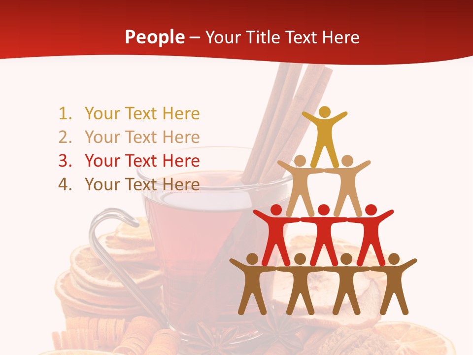 White Nut Punch PowerPoint Template