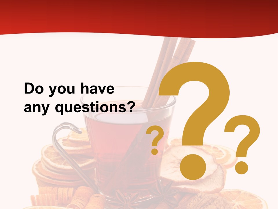 White Nut Punch PowerPoint Template