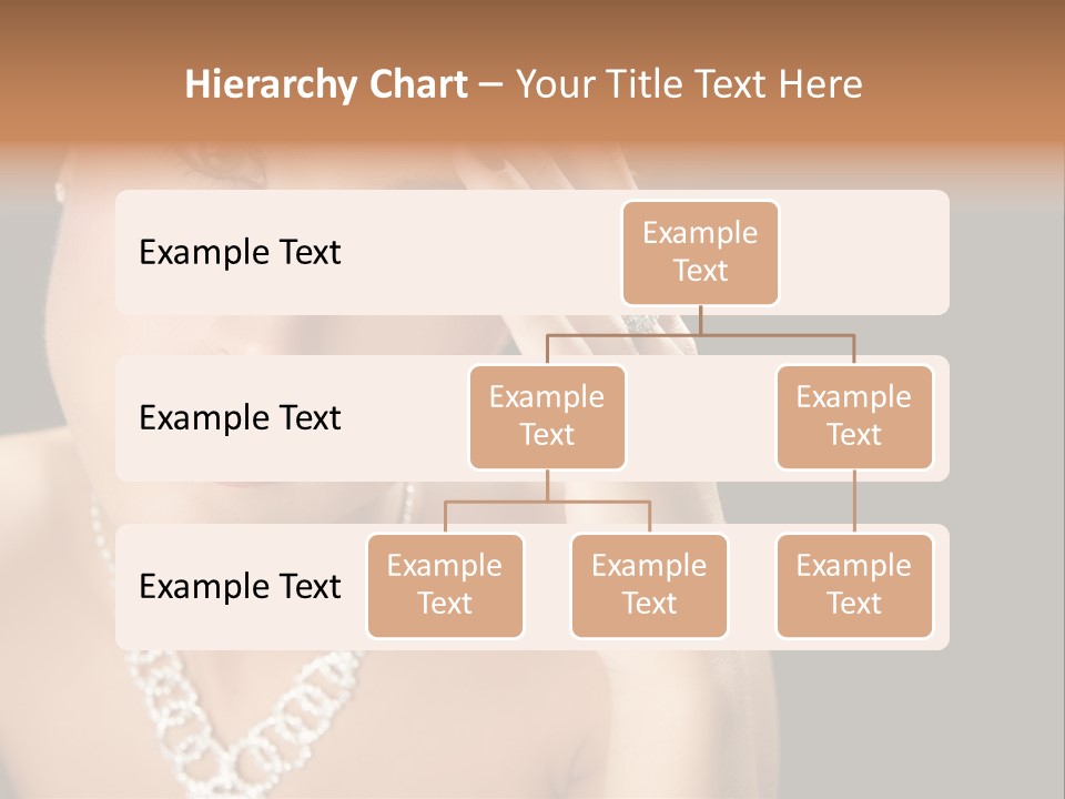 Female Girl Face PowerPoint Template