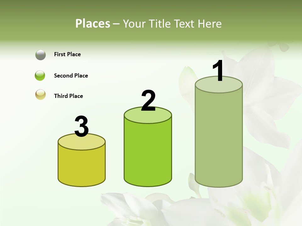 Seasonal Gentle Petal PowerPoint Template