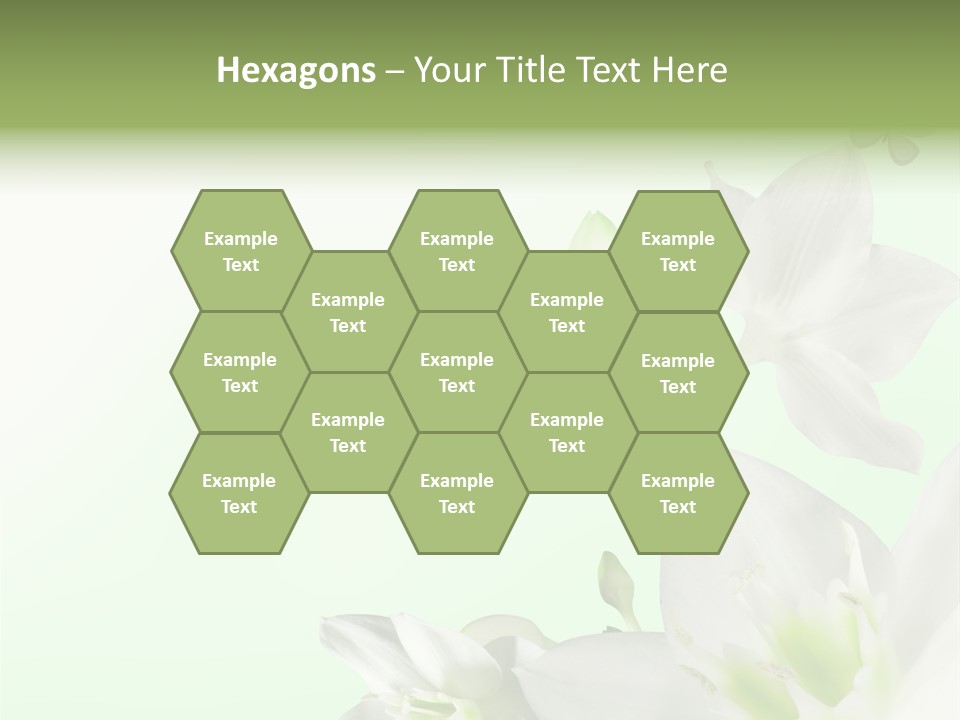 Seasonal Gentle Petal PowerPoint Template