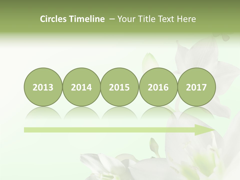 Seasonal Gentle Petal PowerPoint Template
