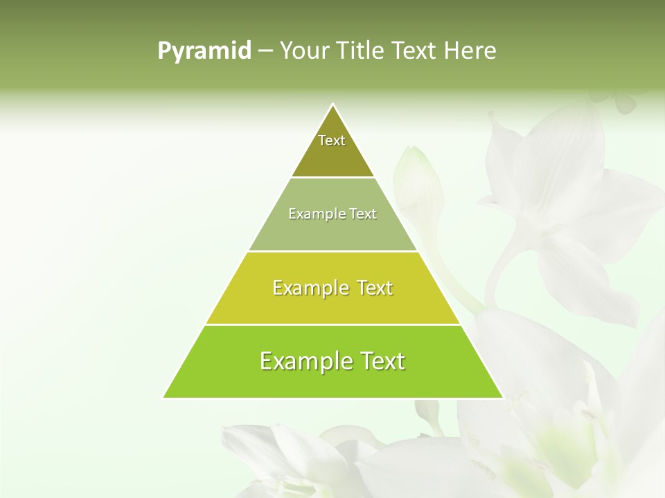 Seasonal Gentle Petal PowerPoint Template