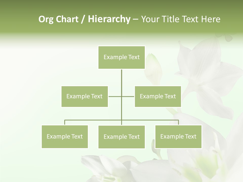Seasonal Gentle Petal PowerPoint Template