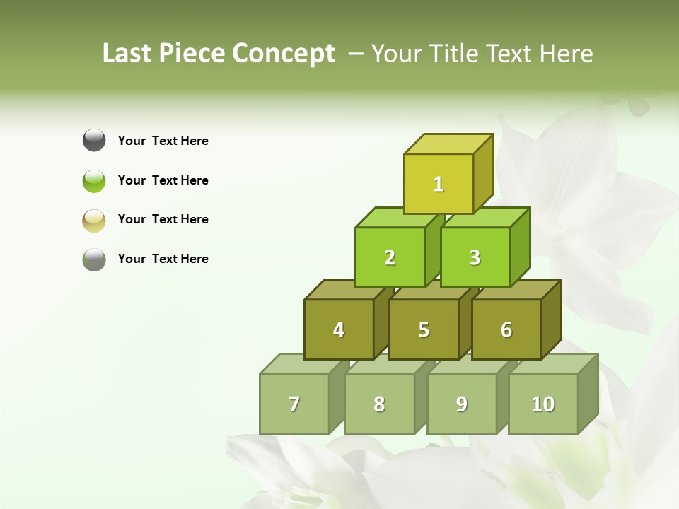 Seasonal Gentle Petal PowerPoint Template