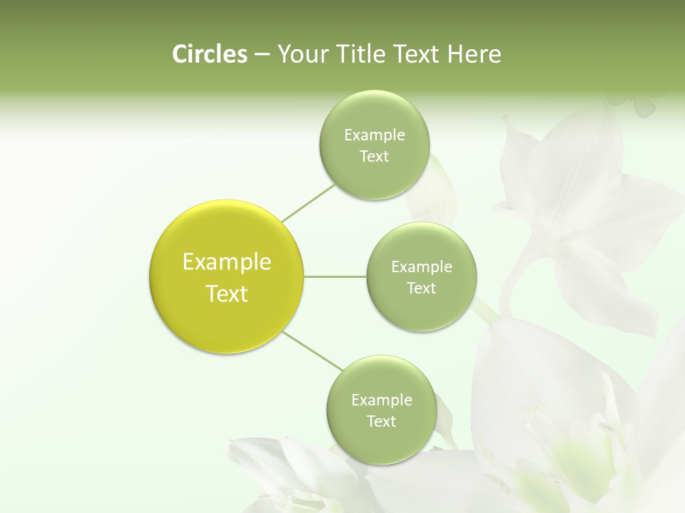 Seasonal Gentle Petal PowerPoint Template