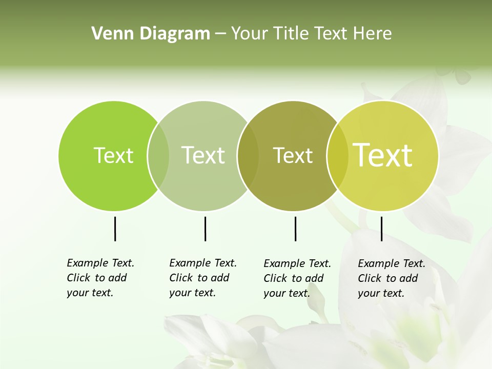 Seasonal Gentle Petal PowerPoint Template