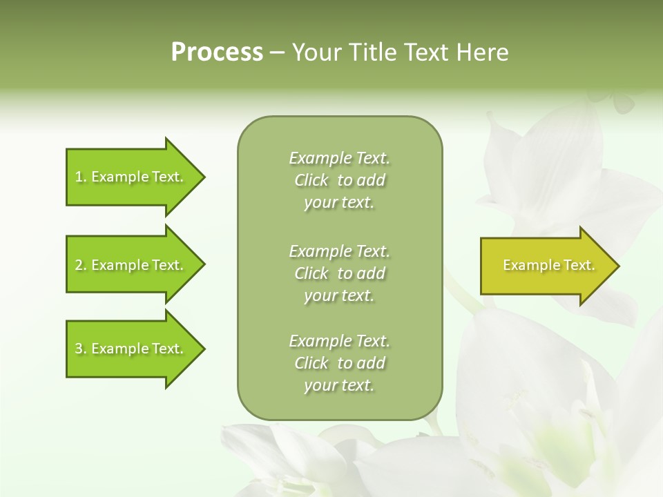 Seasonal Gentle Petal PowerPoint Template