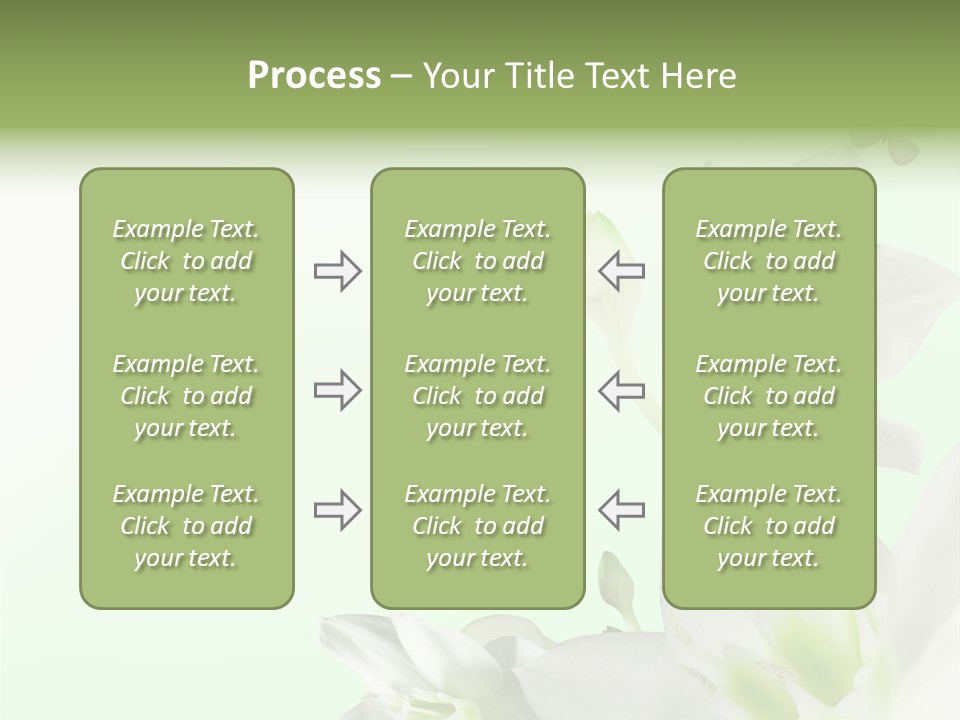 Seasonal Gentle Petal PowerPoint Template