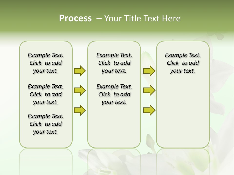 Seasonal Gentle Petal PowerPoint Template