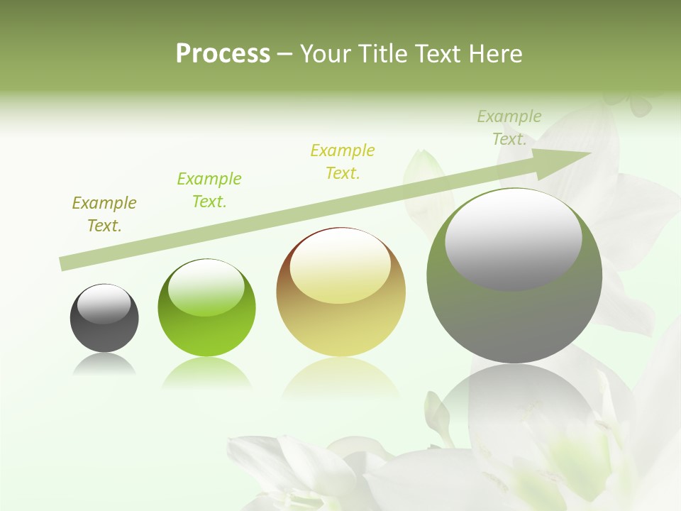 Seasonal Gentle Petal PowerPoint Template