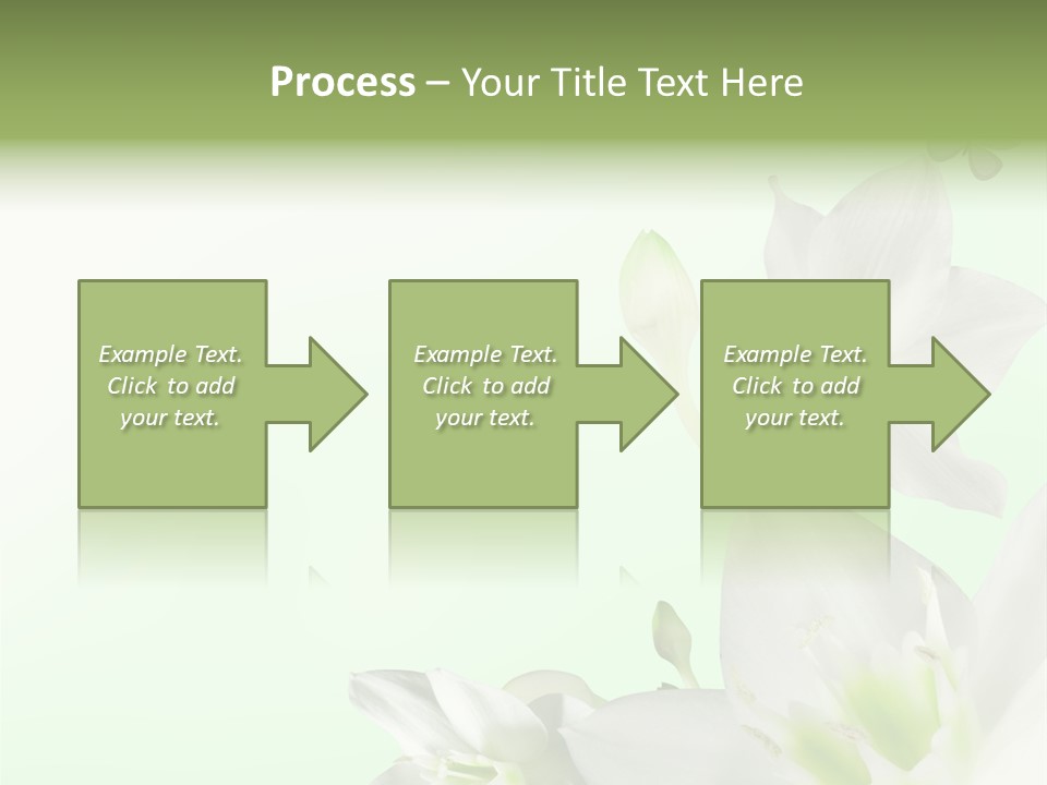 Seasonal Gentle Petal PowerPoint Template