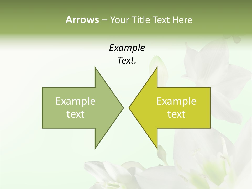 Seasonal Gentle Petal PowerPoint Template