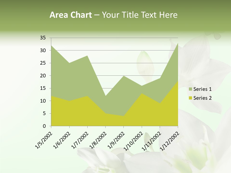 Seasonal Gentle Petal PowerPoint Template