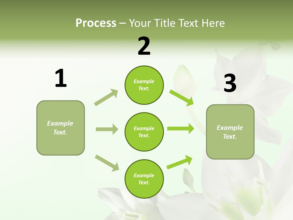 Seasonal Gentle Petal PowerPoint Template