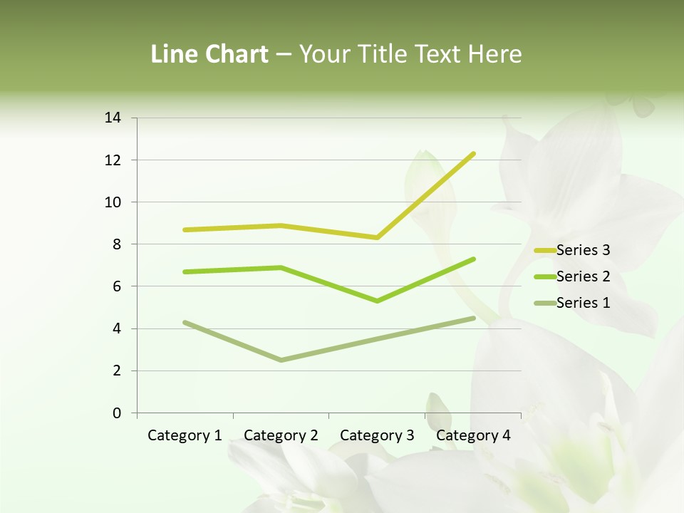 Seasonal Gentle Petal PowerPoint Template