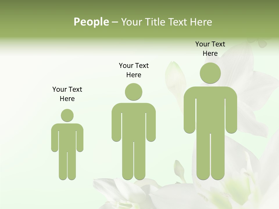 Seasonal Gentle Petal PowerPoint Template
