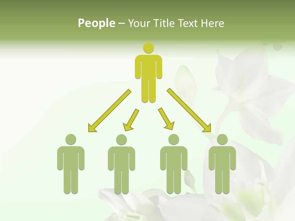 Seasonal Gentle Petal PowerPoint Template