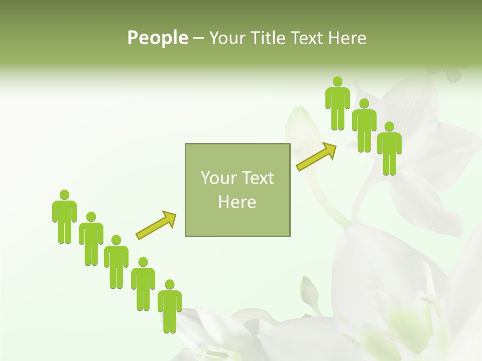 Seasonal Gentle Petal PowerPoint Template