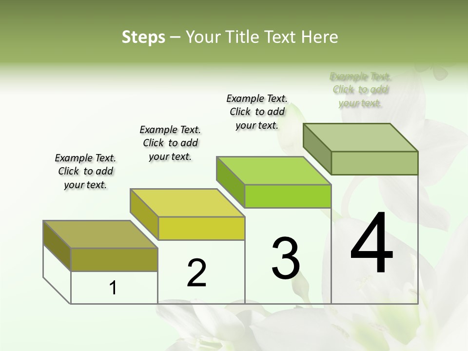 Seasonal Gentle Petal PowerPoint Template