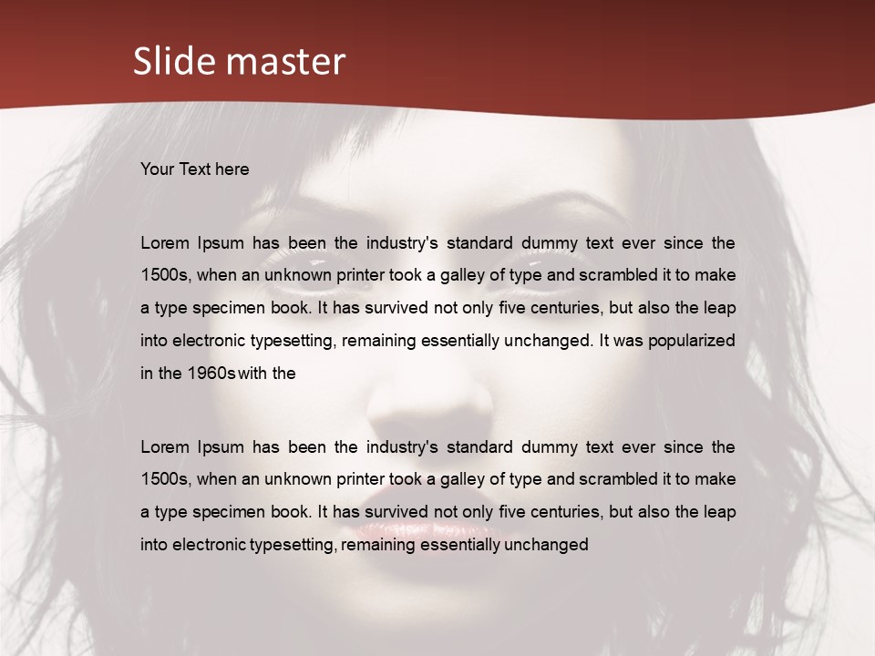 Image Young Elegant PowerPoint Template