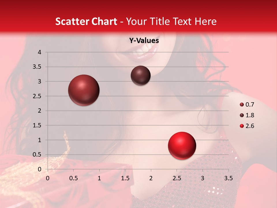 Giving Female Human PowerPoint Template