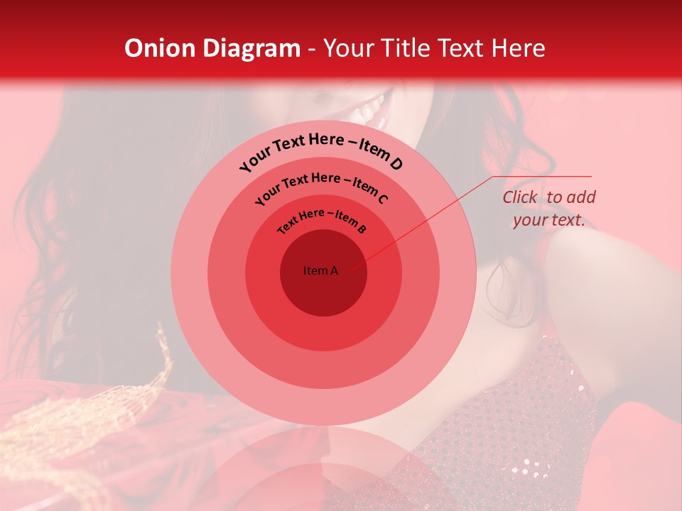 Giving Female Human PowerPoint Template