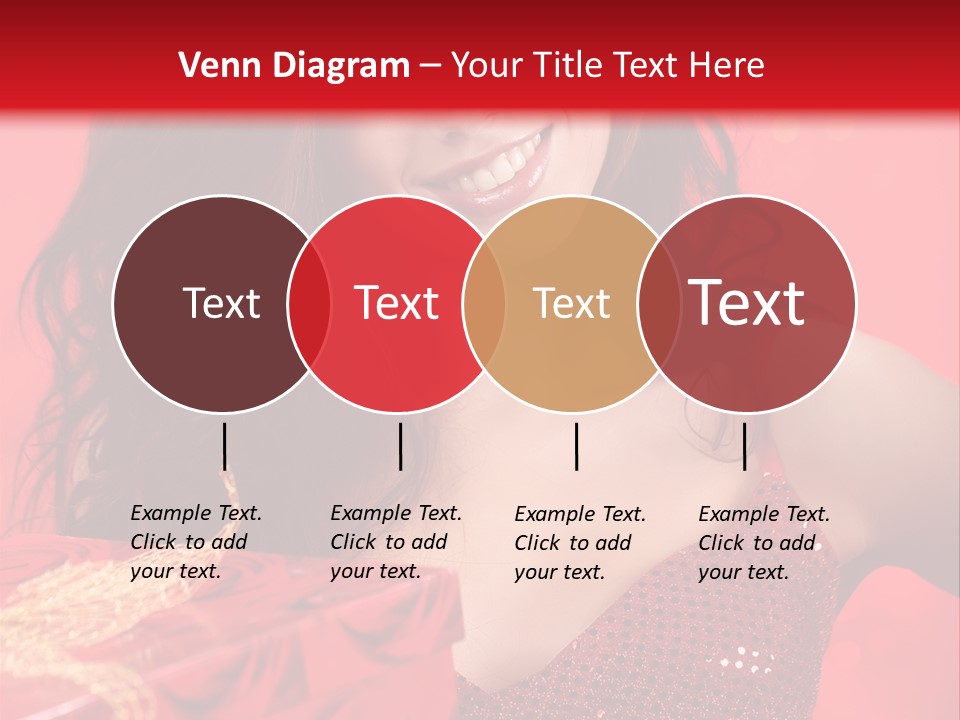 Giving Female Human PowerPoint Template