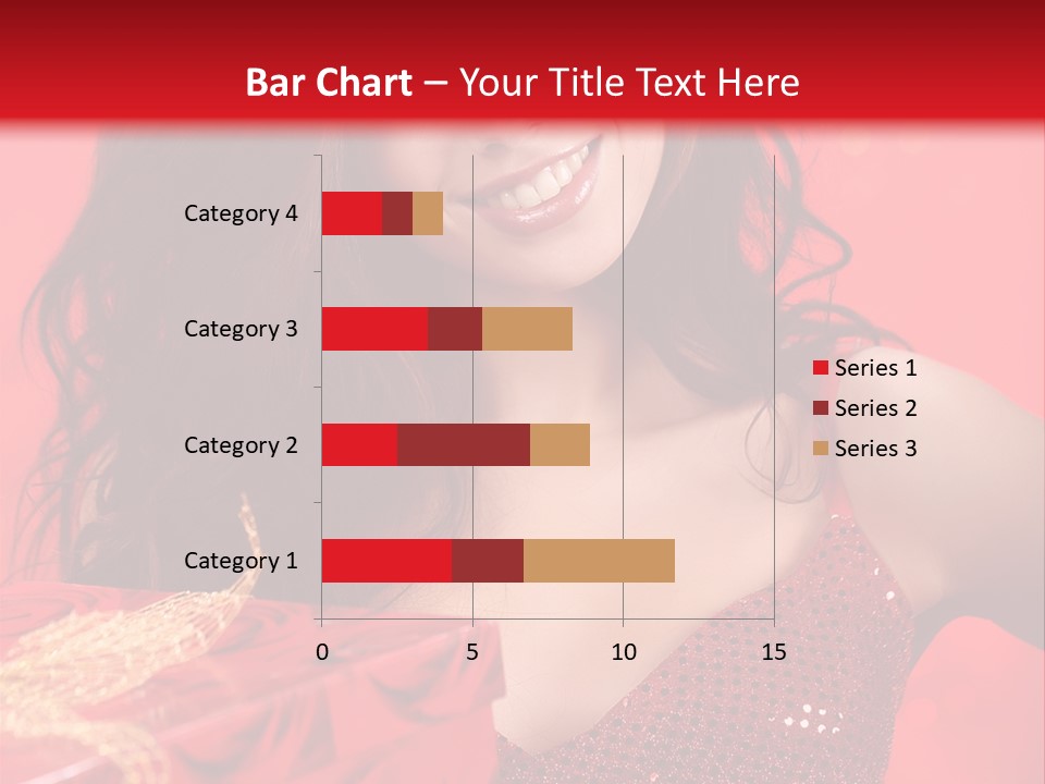 Giving Female Human PowerPoint Template