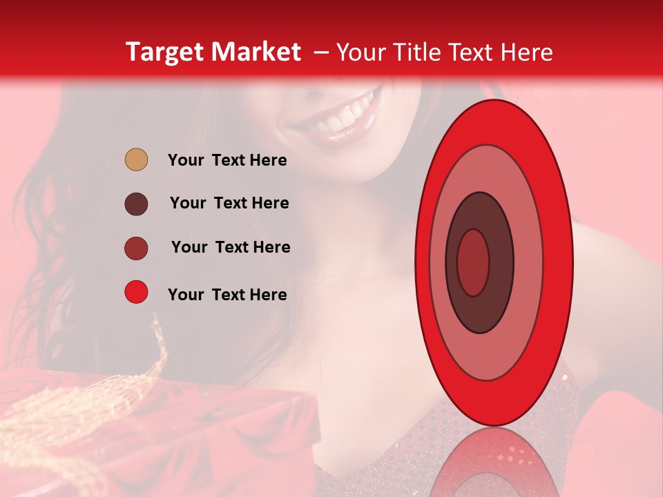 Giving Female Human PowerPoint Template