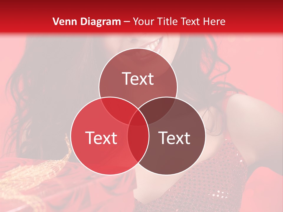 Giving Female Human PowerPoint Template