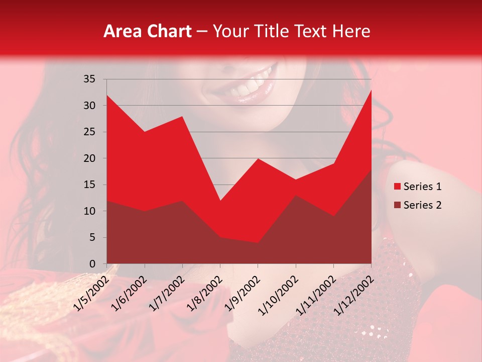 Giving Female Human PowerPoint Template