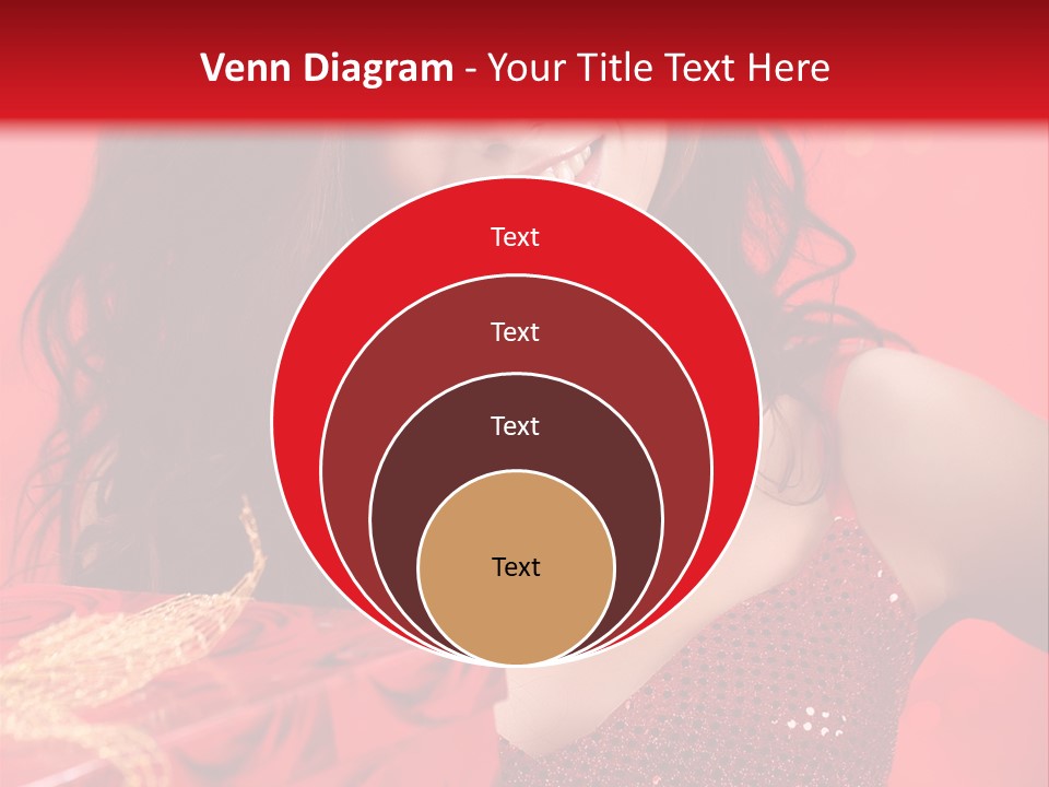 Giving Female Human PowerPoint Template