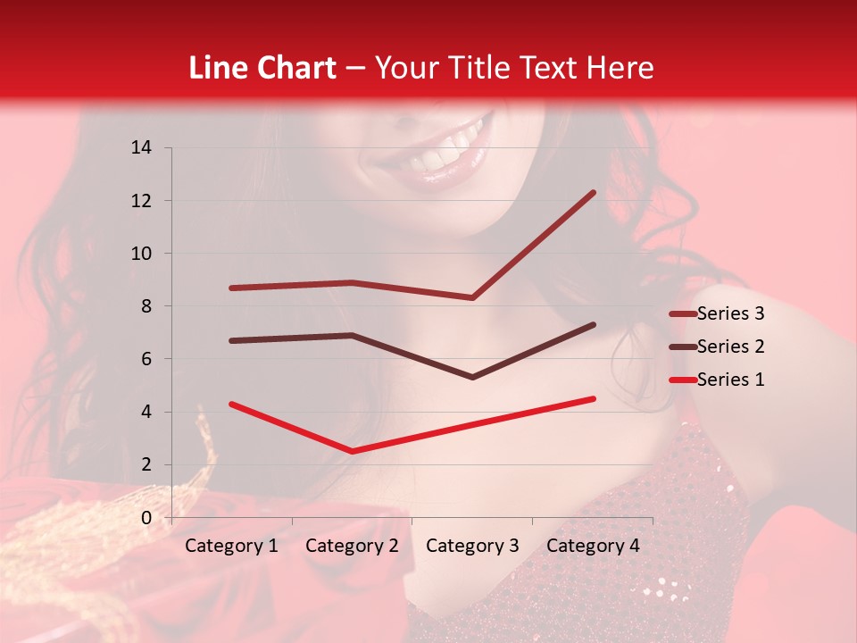 Giving Female Human PowerPoint Template