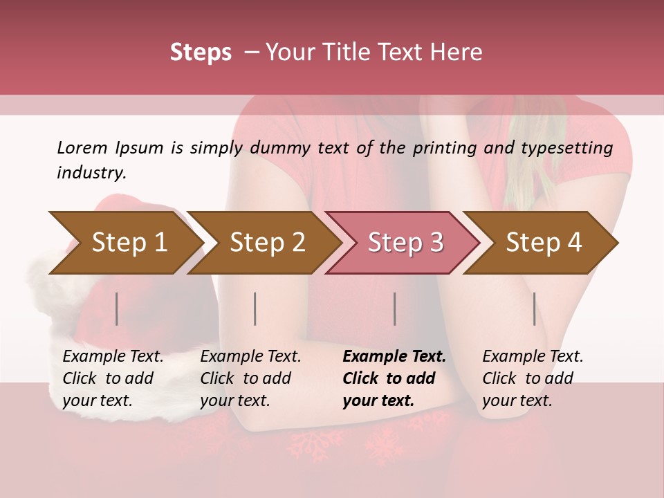 People Shopping Person PowerPoint Template