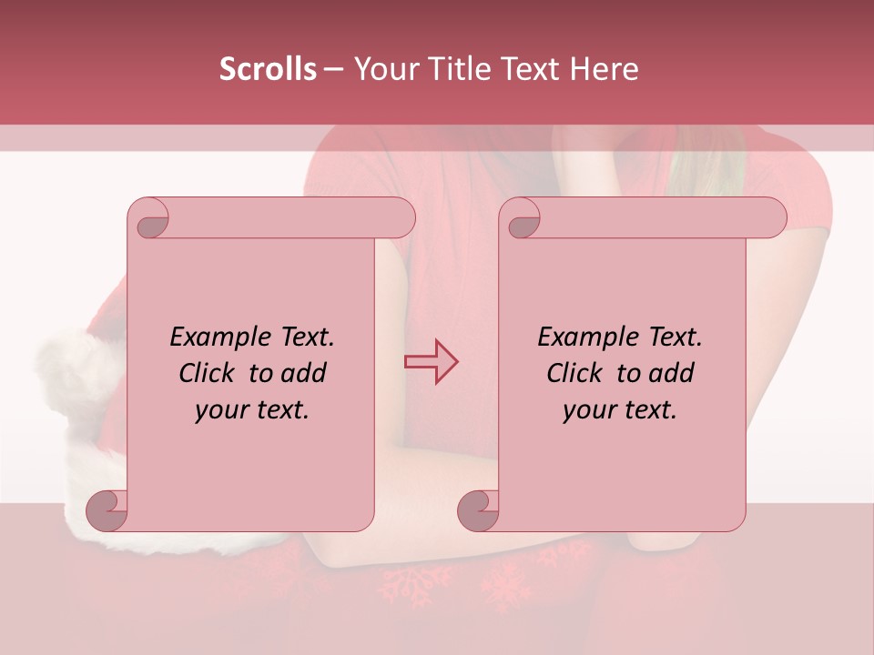 People Shopping Person PowerPoint Template
