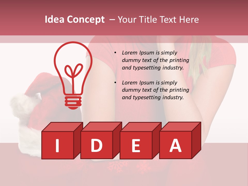 People Shopping Person PowerPoint Template