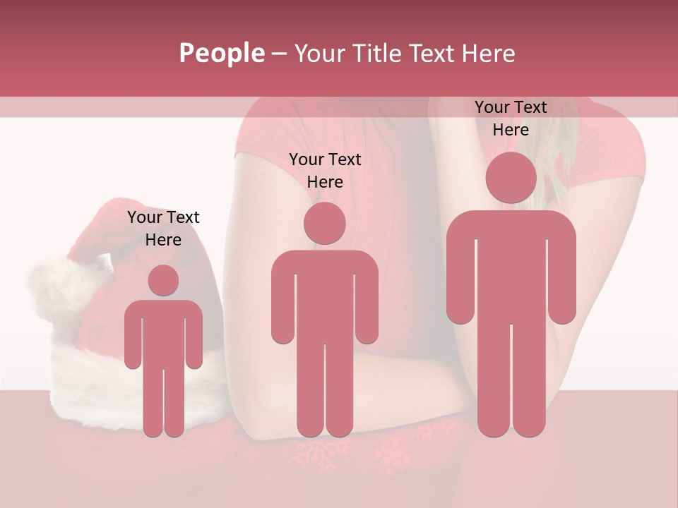 People Shopping Person PowerPoint Template