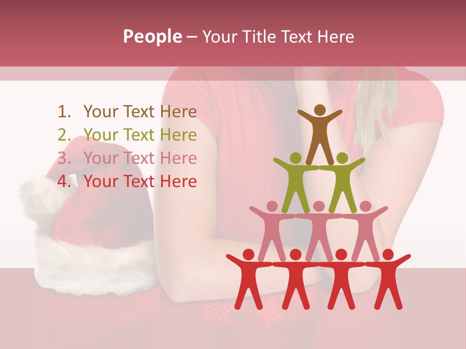 People Shopping Person PowerPoint Template