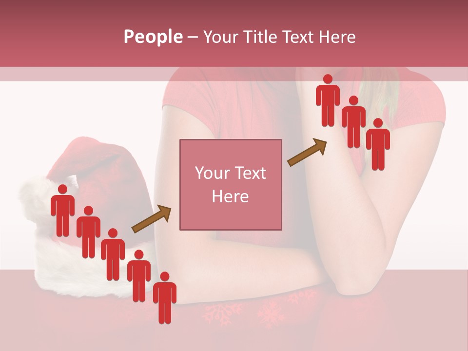 People Shopping Person PowerPoint Template