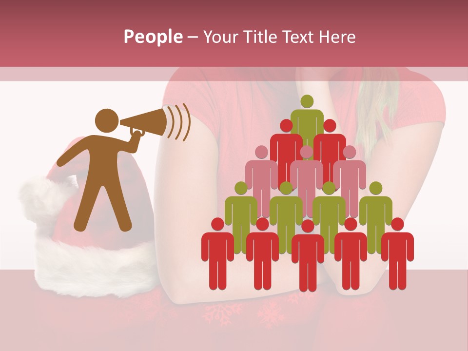 People Shopping Person PowerPoint Template